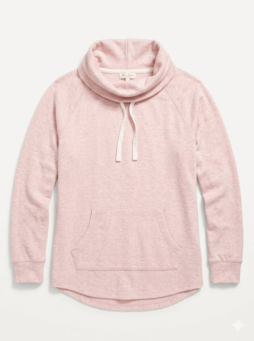 ☔️💜Ultra Flirt Pink Lightweight Cowl Neck Sweatshirt Large